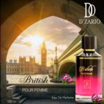 Dzario British Pour Femme – parfum EDP 100 ml – Aladdin Perfumery House