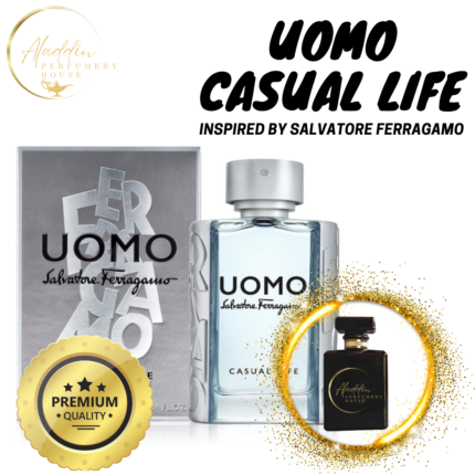 Moški parfum z listi vijolice, kavo in cedro – Aladdin Perfumery House