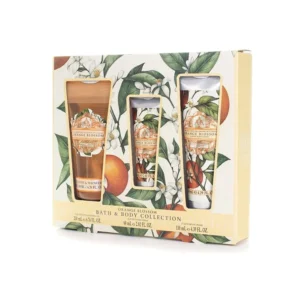 AAA ORANGE BLOSSOM DARILNI SET | GEL, KREMA ZA TELO IN ROKE