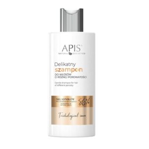 APIS TRICHOLOGICAL CARE Nežen šampon za lase različnih poroznosti 300ml