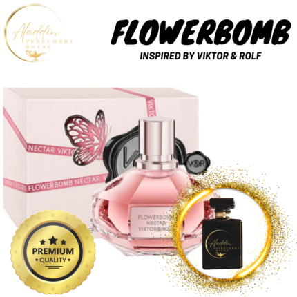 Ženski parfum z orhidejo in vrtnico – točeni – Aladdin Perfumery House