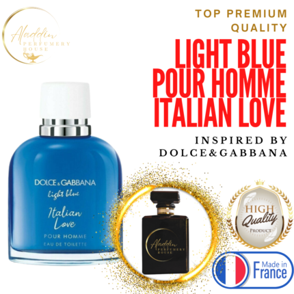 COASTAL ROMANCE inspired by LIGHT BLUE POUR HOMME ITALIAN LOVE D&G