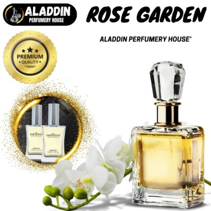 Rose Garden – ženski parfum z bolgarsko vrtnico – Aladdin Perfumery House
