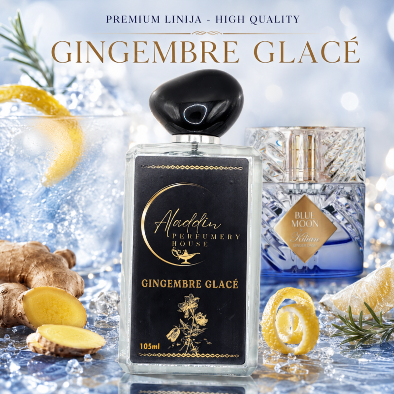 Gingembre Glacé – svež unisex parfum z ingverjem – Aladdin Perfumery House