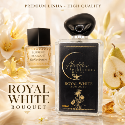 ROYAL WHITE BOUQUET inspired by SUPREME BOUQUET YSL