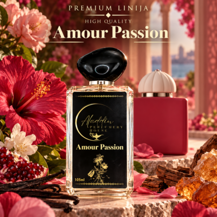 Amour Passion – unisex parfum s slano karamelo – Aladdin Perfumery House