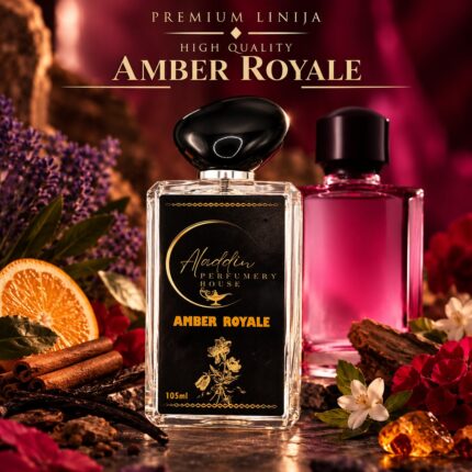 Amber Royale – moški parfum z medom in vanilijo – Aladdin Perfumery House