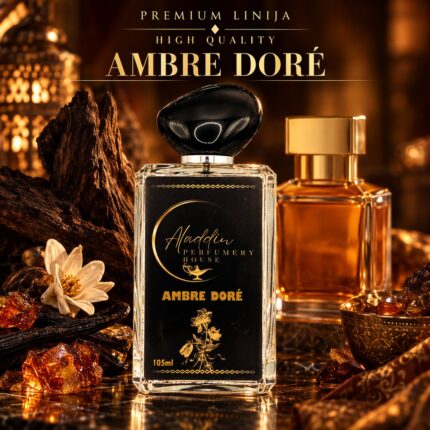 Ambre Doré – unisex parfum z ambro in vanilijo – Aladdin Perfumery House
