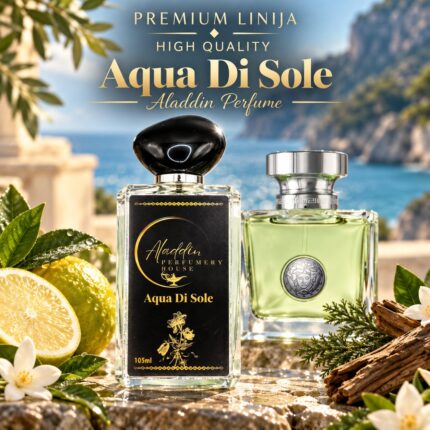 Aqua di Sole – ženski parfum s figo in bergamotko – Aladdin Perfumery House