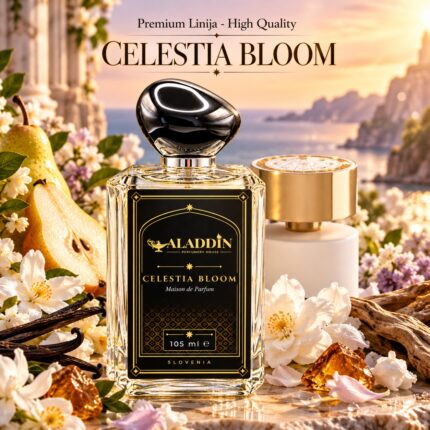 Celestia Bloom – unisex parfum z breskvijo – Aladdin Perfumery House