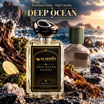 Deep Ocean – morski unisex parfum z algami – Aladdin Perfumery House