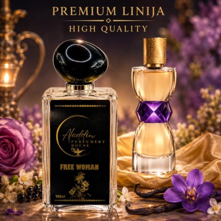 Free Woman – ženski parfum z jasminom in vanilijo – Aladdin Perfumery House
