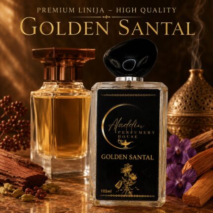 Golden Santal – unisex parfum s sandalovino – Aladdin Perfumery House