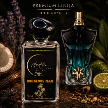 Gorgeous Man – moški parfum z ananasom in kokosom – Aladdin Perfumery House
