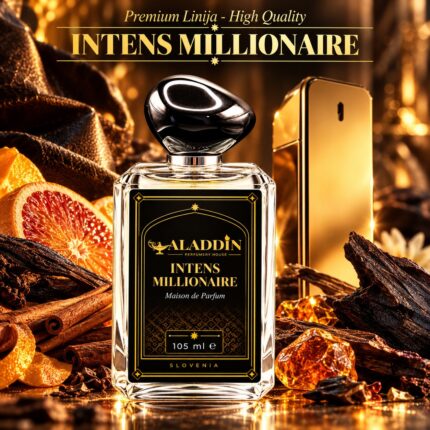 Intens Millionaire – moški parfum z žafranom – Aladdin Perfumery House