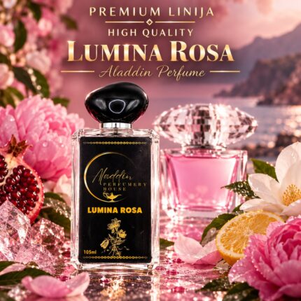 Lumina Rosa – ženski parfum s potoniko in lotosom – Aladdin Perfumery House