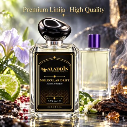 Molecular Drift – lesni unisex parfum z irisom – Aladdin Perfumery House