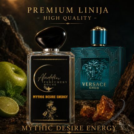 Mythic Desire – moški parfum z meto in vanilijo – Aladdin Perfumery House