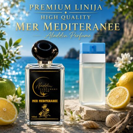 Mer Mediteranee – svež ženski parfum z limono – Aladdin Perfumery House