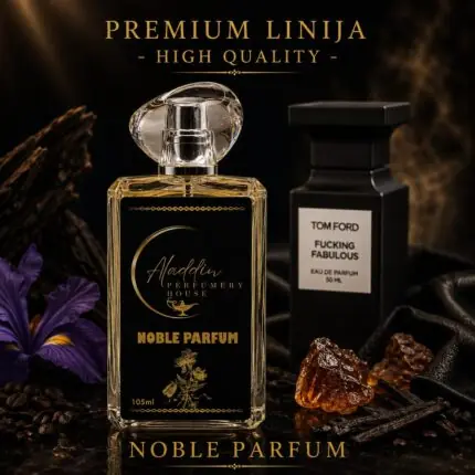 Noble Parfum – unisex parfum z usnjem in mandljem – Aladdin Perfumery House