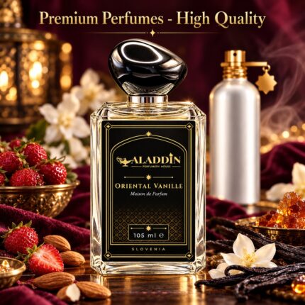 Oriental Vanille – unisex parfum z jagodo – Aladdin Perfumery House