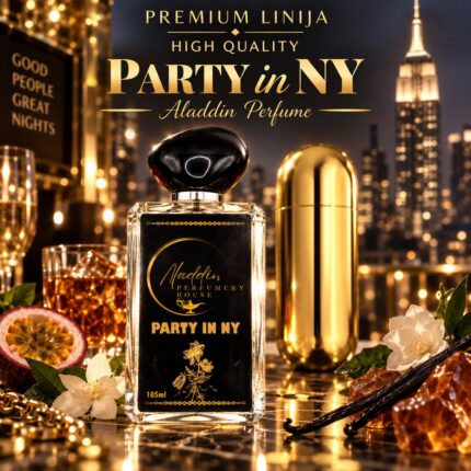 Party in NY – ženski parfum z rumom in vanilijo – Aladdin Perfumery House