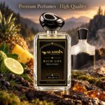 Rich Life – moški parfum z ananasom in brezo – Aladdin Perfumery House