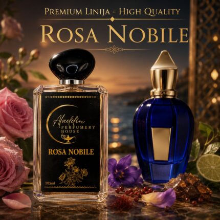 Rosa Nobile – unisex parfum z bolgarsko vrtnico – Aladdin Perfumery House