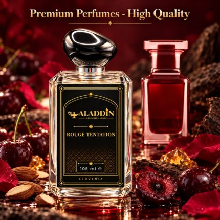 Rouge Tentation – unisex parfum s češnjo – Aladdin Perfumery House