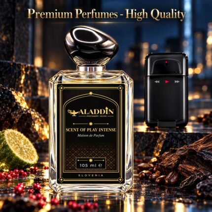 Scent of Play Intense – moški parfum s kavo – Aladdin Perfumery House