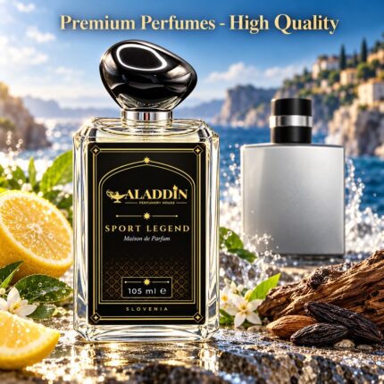 Sport Legend – moški parfum z mandarino in cedro – Aladdin Perfumery House