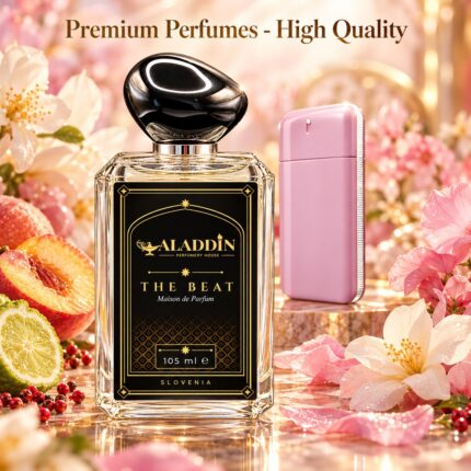 The Beat – ženski parfum z orhidejo in breskvijo – Aladdin Perfumery House
