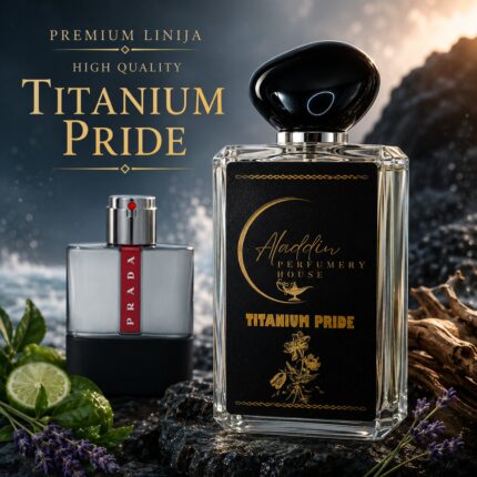 Titanium Pride – moški parfum s sivko in poprom – Aladdin Perfumery House