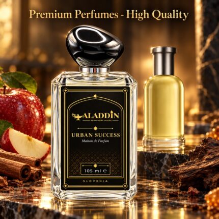 Urban Success – moški parfum z jabolkom in cimetom – Aladdin Perfumery House