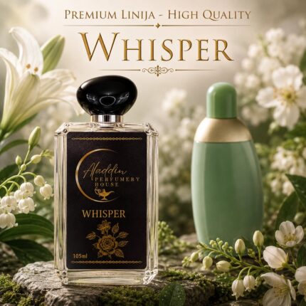 Ženski parfum Whisper – vodna lilija in mimoza – Aladdin Perfumery House