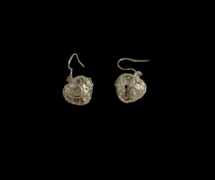 Orecchini aroma – sfera argentata | Aladdin