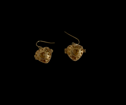 Orecchini aroma – sfera dorata | Aladdin