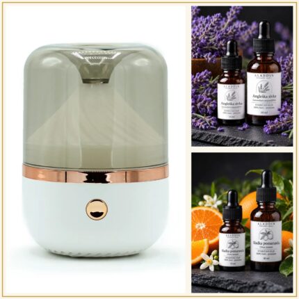Darilni set Urban – aroma difuzor, angleška sivka in sladka pomaranča 10 ml