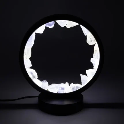 Lampe halo aux cristaux – Zen Mind, cristal de roche | Aladdin – 2