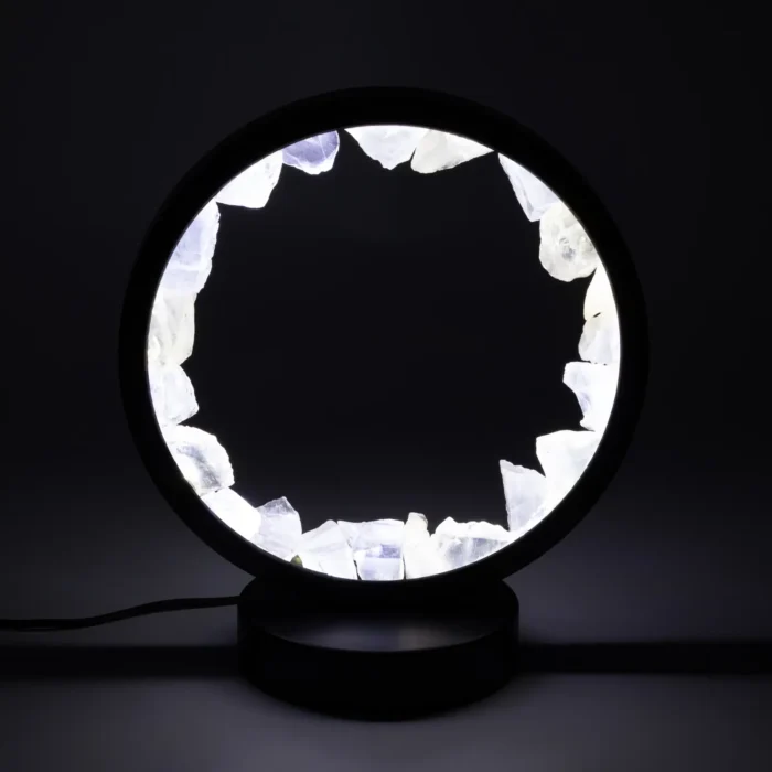 Lampe halo aux cristaux – Zen Mind, cristal de roche | Aladdin – 2
