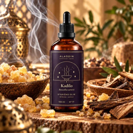 Incenso – olio essenziale al 5% in olio di vinaccioli – Aladdin Perfumery House