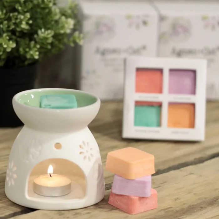 Brûleur en céramique pour fondants parfumés + 4 fondants au soja | Aladdin – 2